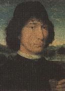 Sandro Botticelli, Hans Memling,Man with a Medal (mk36)